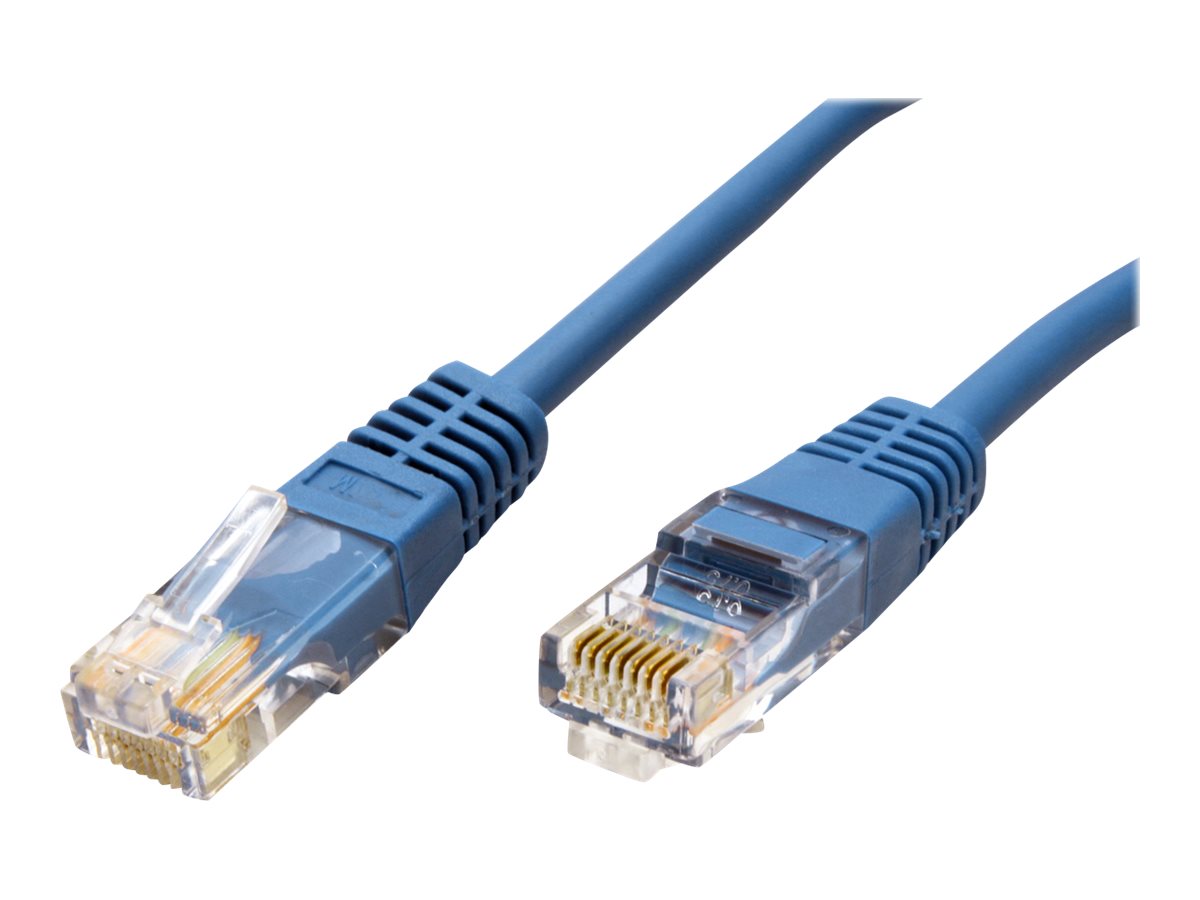 ROLINE Patchkabel Kat.5e Class D UTP blau 0,5m - Verpackung