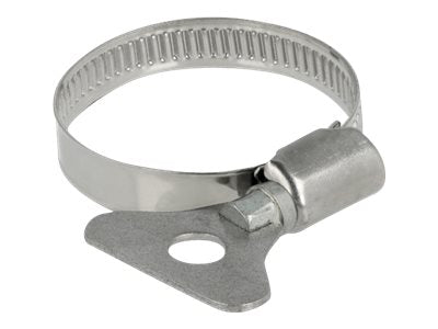 DELOCK Schlauchschelle mit Flügelmutter 25-40mm 10 Stück Metall