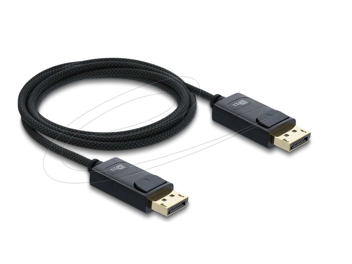 DELOCK Koaxiales DisplayPort Kabel 16K 60 Hz Vorderansicht