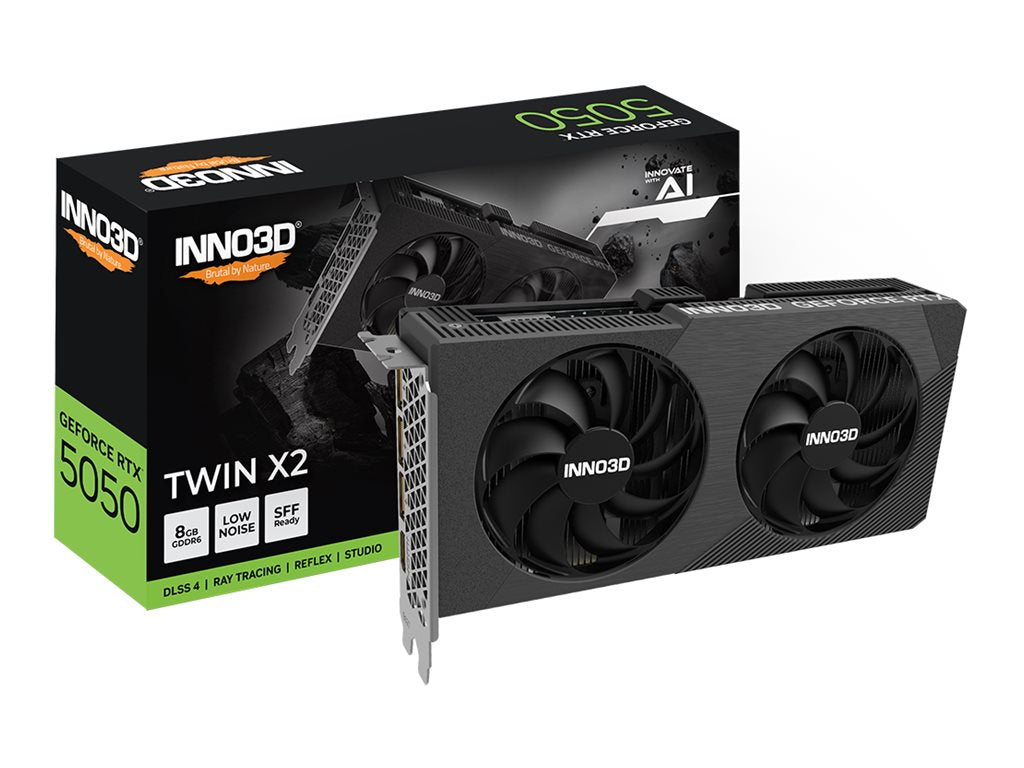 INNO3D GEFORCE RTX 5050 8GB TWIN X2 GDDR6 Detailansicht