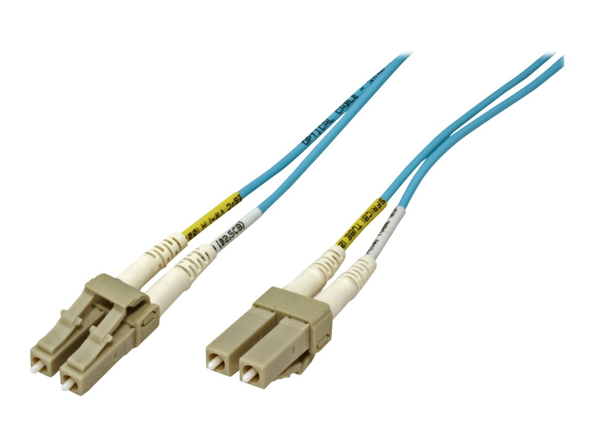 ROLINE LWL-Kabel 50/125um OM3 LC/LC türkis 15m - Verpackung