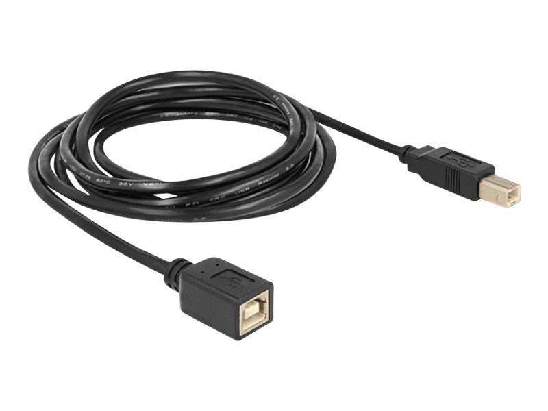 DELOCK 83427 Extension Cable USB 2.0 B male > B female 2m - Verpackung