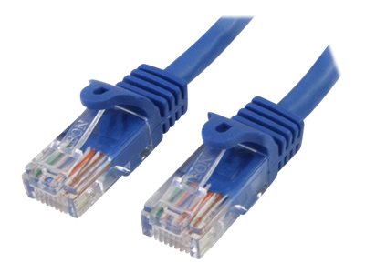 STARTECH.COM 1m Blue Cat 5e Cable Anschlussansicht