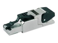 TELEGÄRTNER MFP8 feldkonfektionierbarer RJ-45 Stecker Kat.6A Class EA T568A