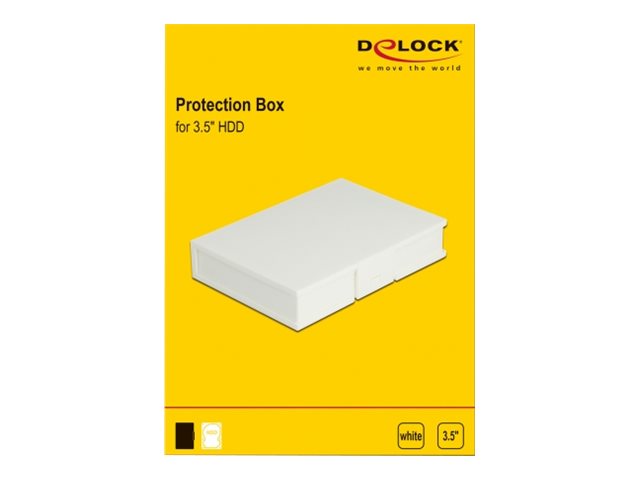 DELOCK Schutzbox für 8,89cm 3,5Zoll HDD - Verpackung