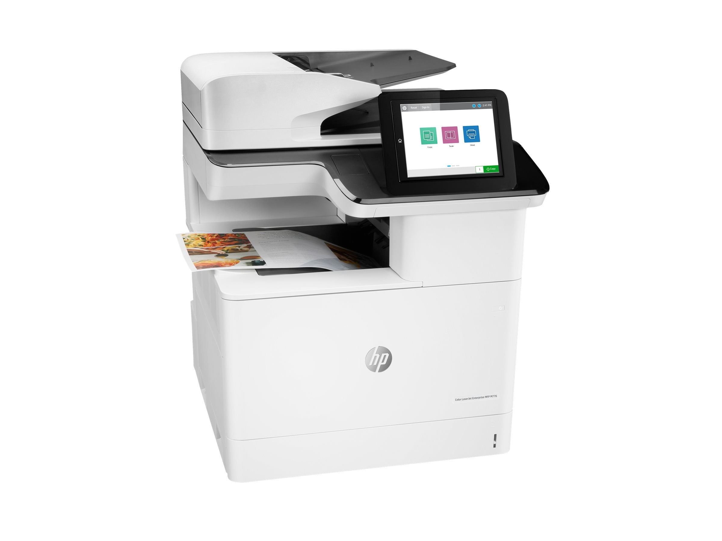 HP Color LaserJet Enterprise MFP M776dn Vorderansicht