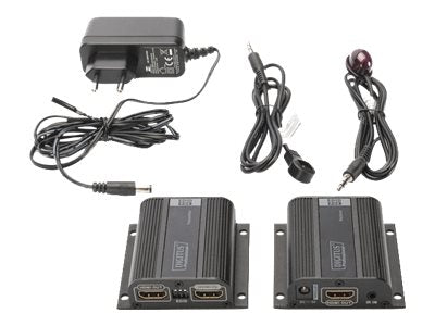 DIGITUS HDMI Extender Set 50 m - Anschlussmöglichkeiten