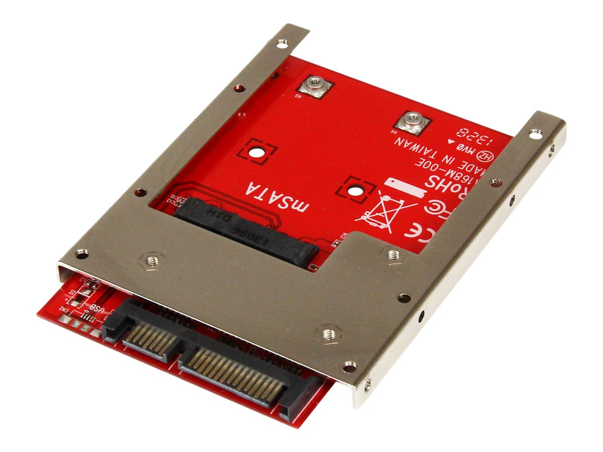 STARTECH.COM mSATA SSD auf 2,5 Zoll SATA Adapter - Verpackung