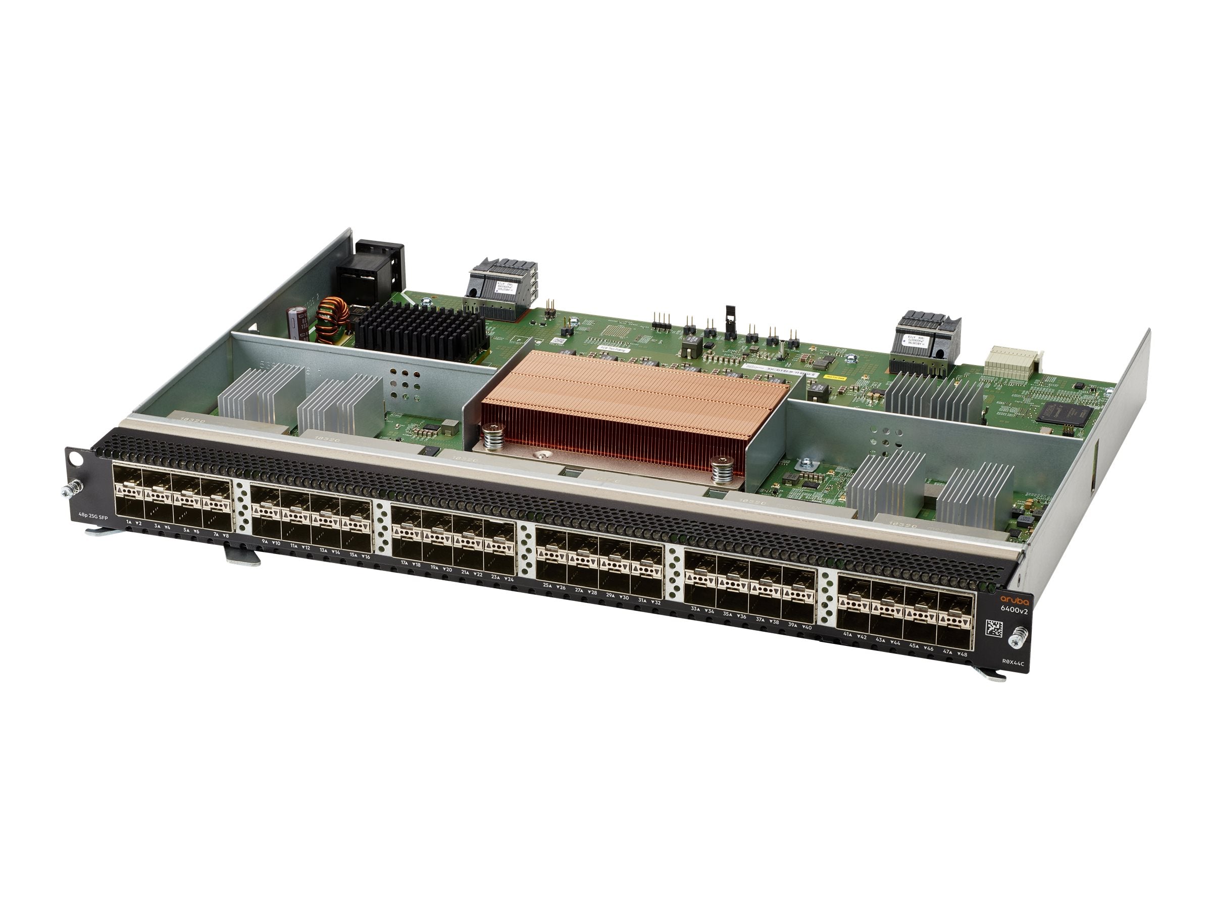 ARUBA HPE Aruba 6400 48-port Modul Vorderansicht