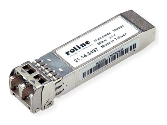 ROLINE Mini-GBIC Modul 10G Multimode SR LC - Vorderansicht