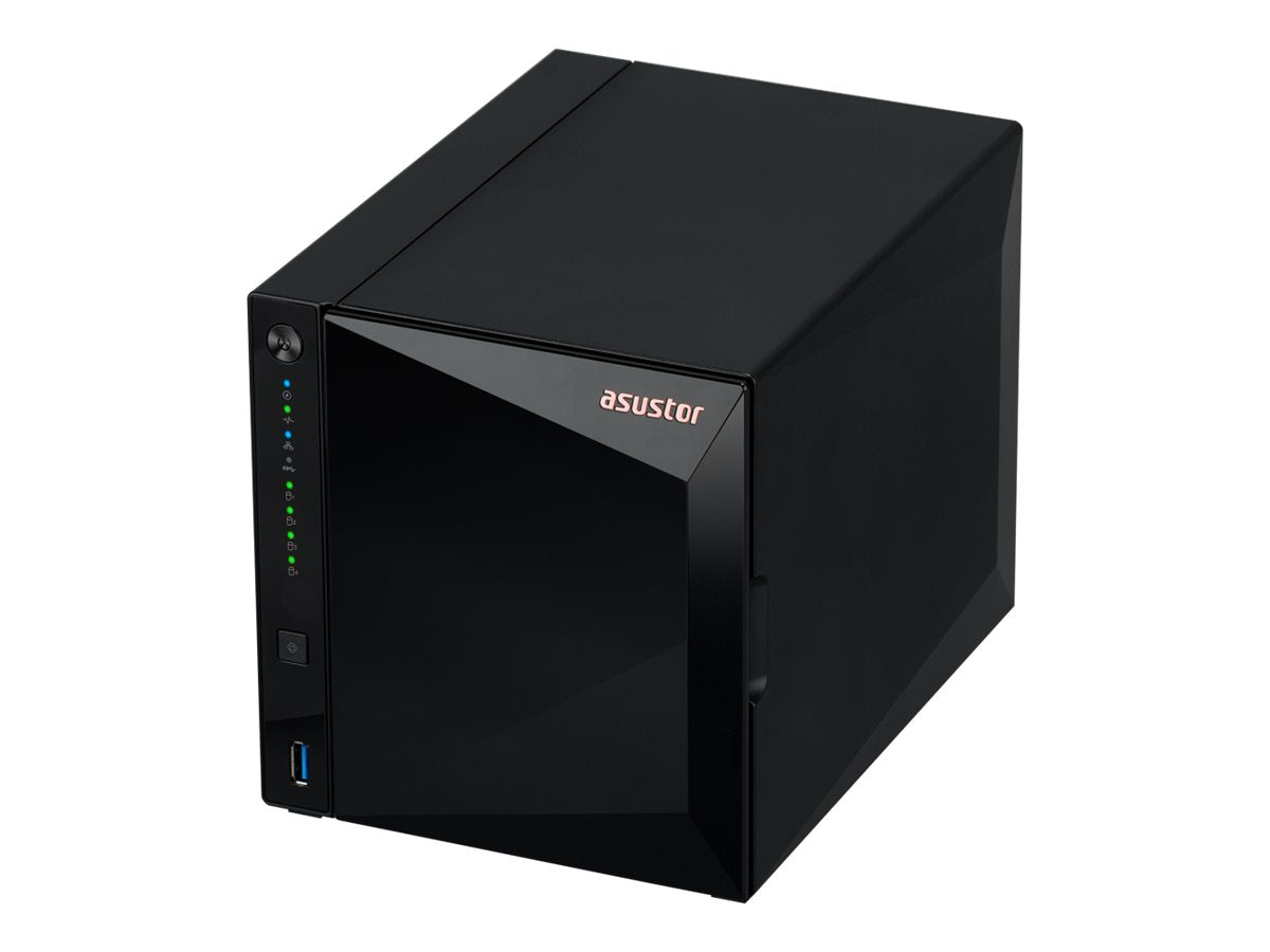 ASUSTOR Drivestor 4 Pro Gen2 AS3304T NAS-Server Rückansicht