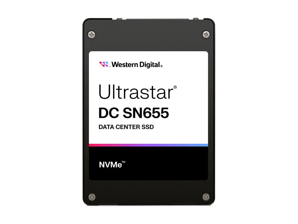 SANDISK Ultrastar DC SN655 SSD 61.44TB Vorderansicht
