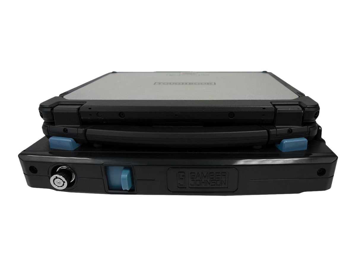 Vorderansicht des PANASONIC KFZ- and Stapler Dock - passive cradle fuer CF-20