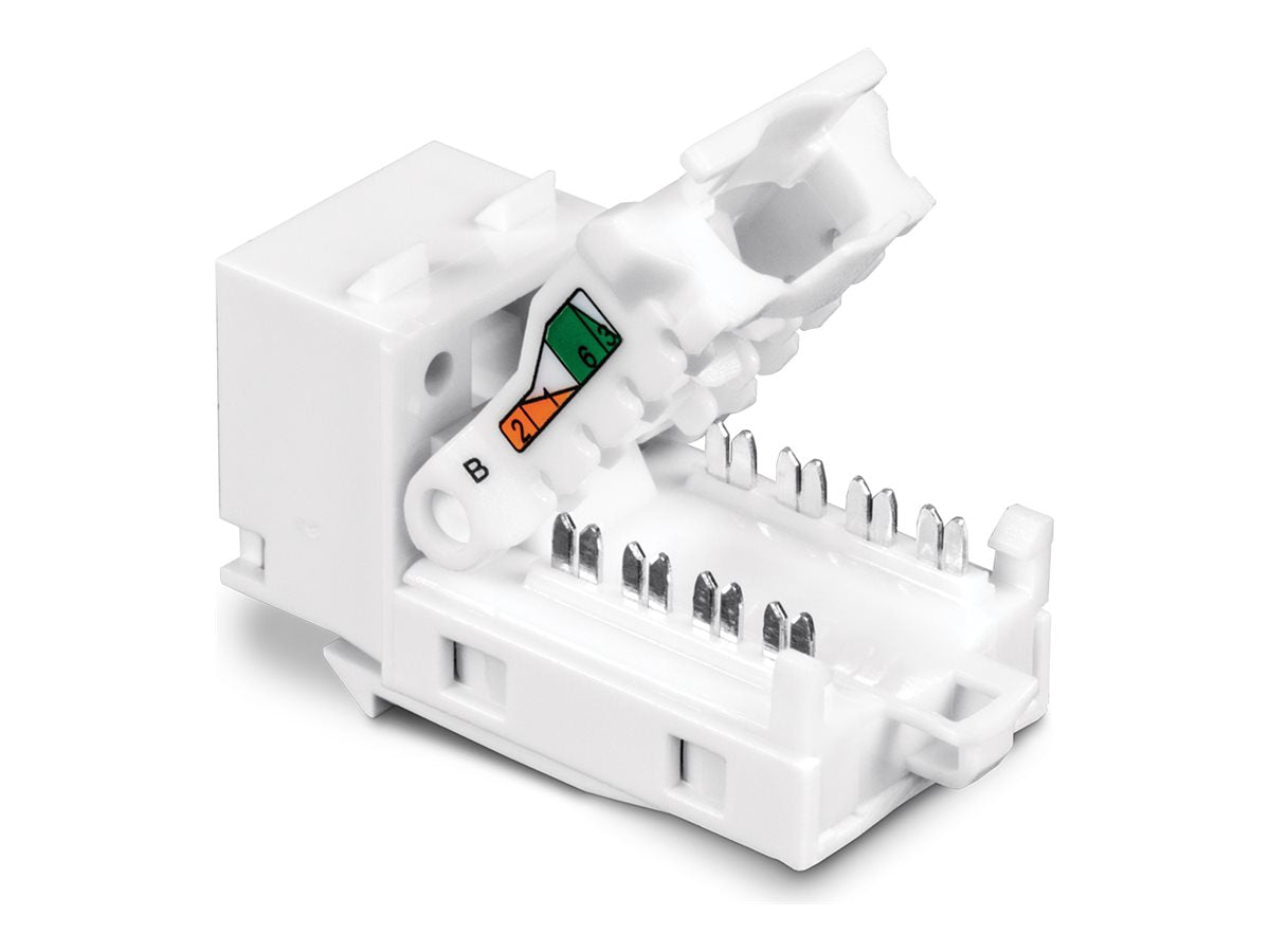 TRENDNET TC-K50C6 Keystone Jack Cat6 Vorderansicht