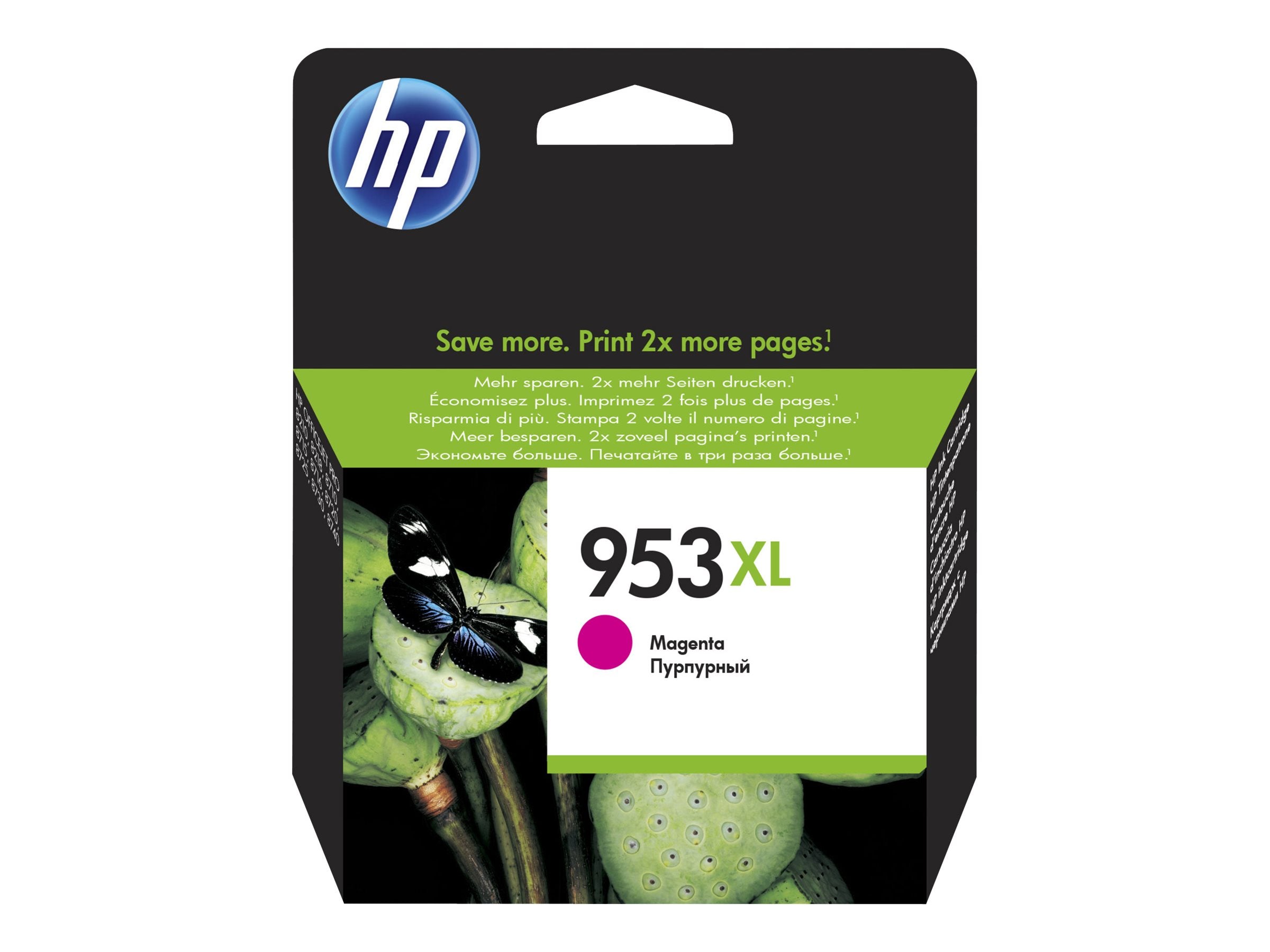 HP 953XL High Yield Magenta Original Ink Cartridge - Vorderansicht