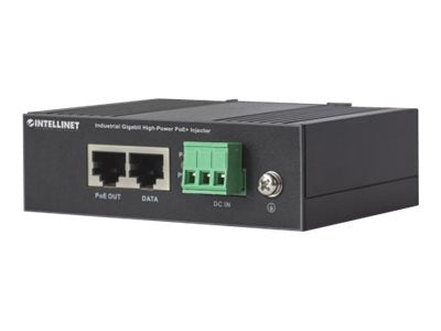 INTELLINET Gigabit PoE+ Industrie Injektor Vorderansicht