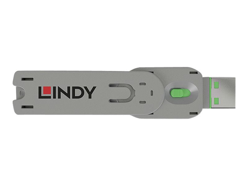 LINDY Schlüssel für USB Port Schloss gruen - Verpackung