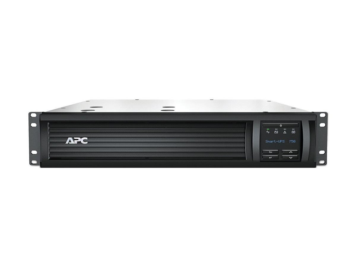 Detailansicht der Anschlüsse der APC Smart-UPS 750VA LCD RM UPS