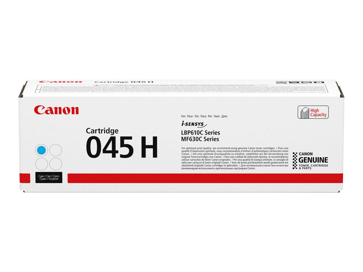 CANON CRG 045 HC cyan Toner Vorderansicht