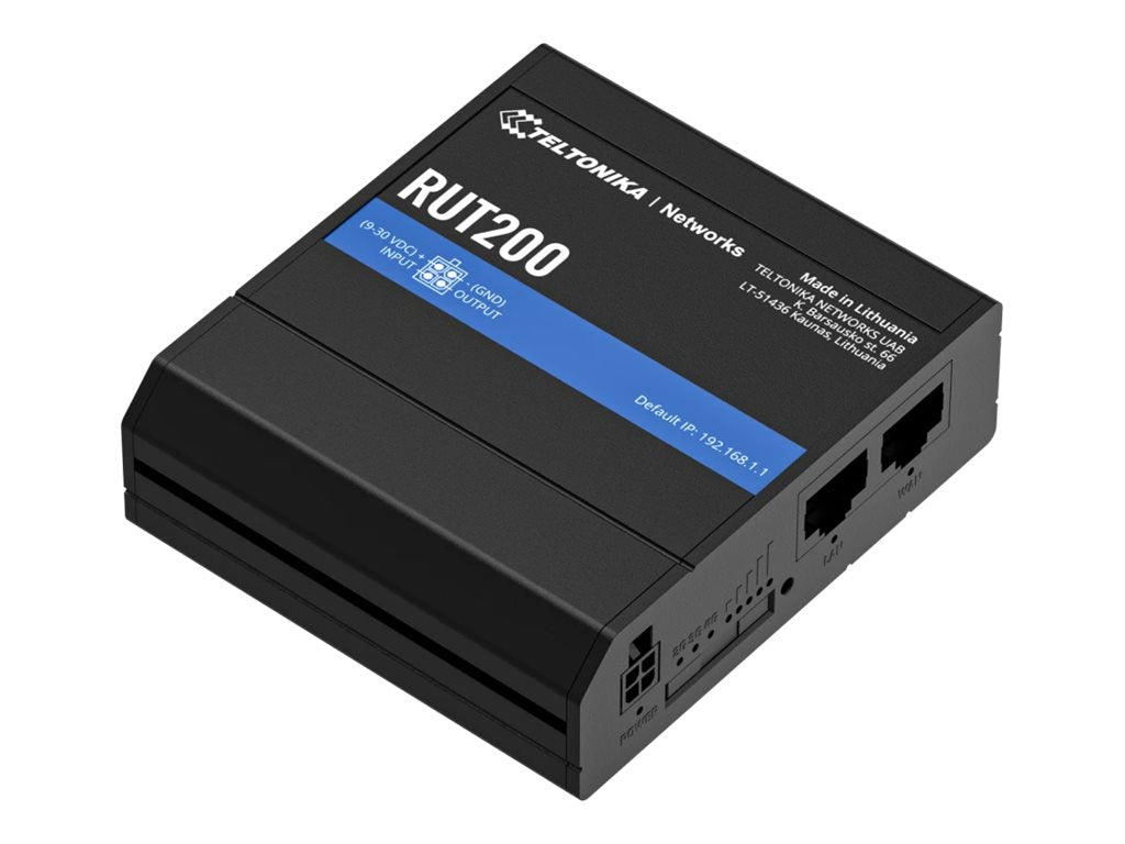 TELTONIKA NETWORKS RUT200 4G/LTE/3G/2G WiFi Router Verpackung