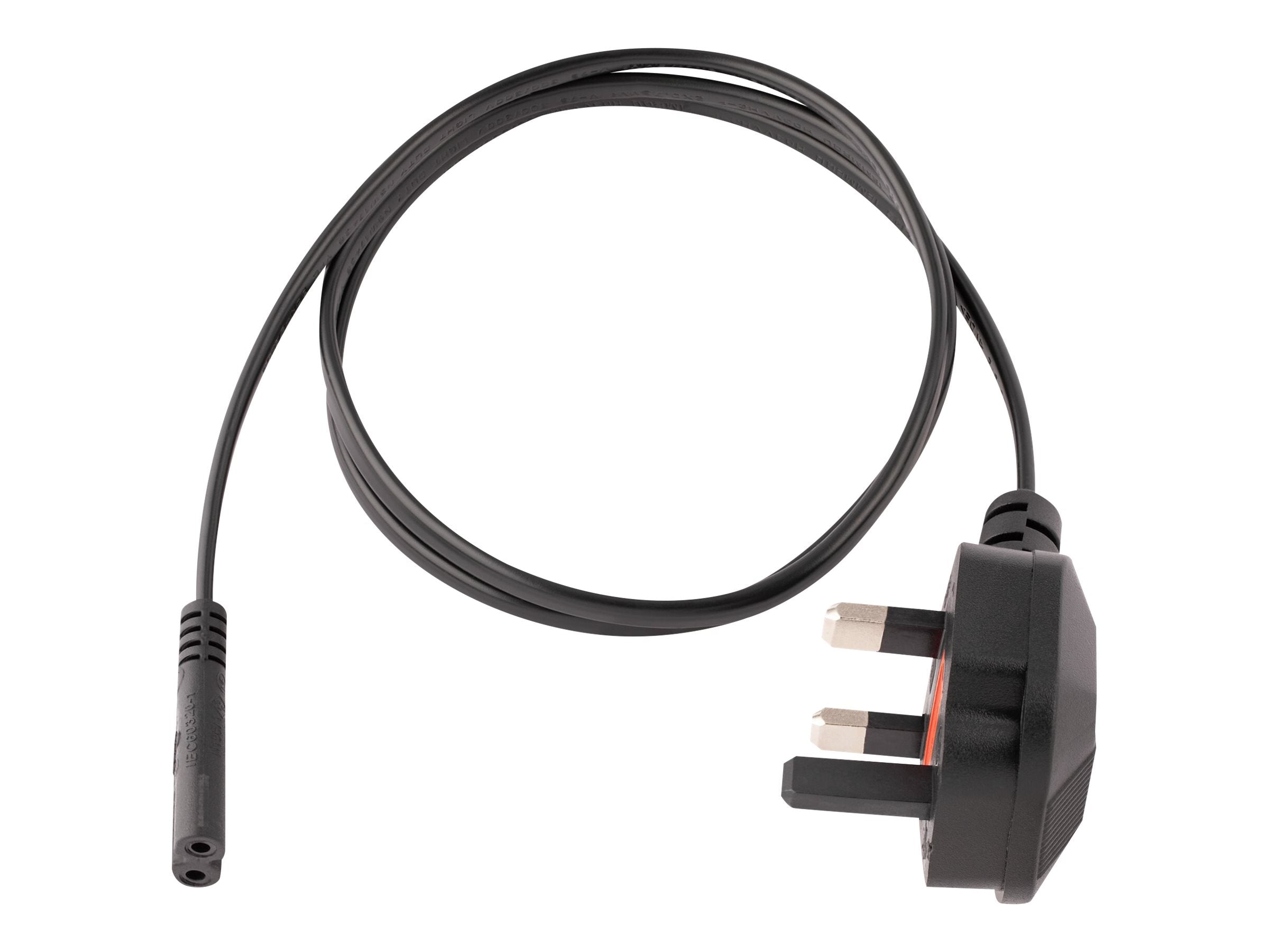 STARTECH.COM 1m Standard Laptop Stromkabel Vorderansicht
