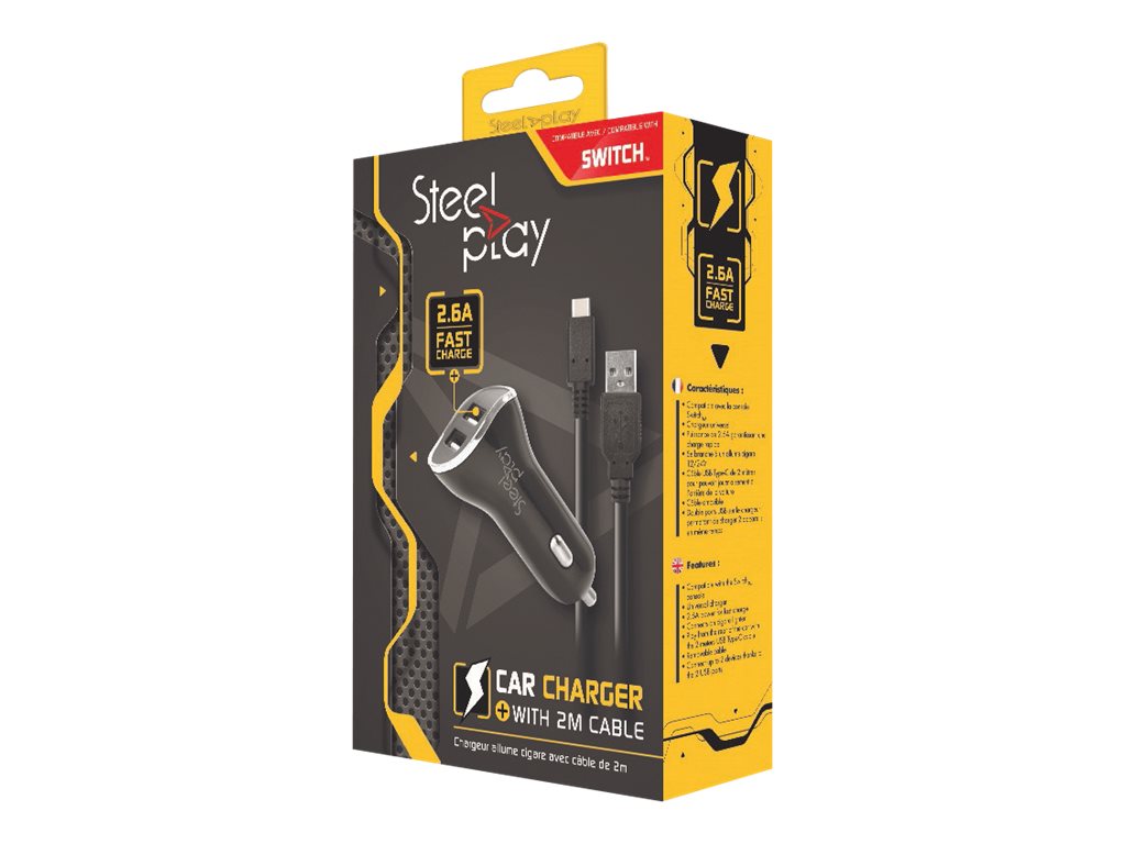 LEXIP X STEELPLAY Car Charger Vorderansicht
