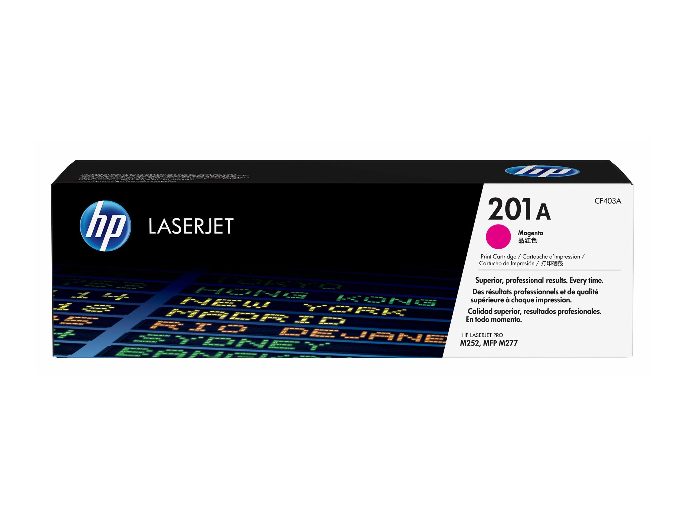 HP 201A Tonerpatrone CF403A Magenta Detailansicht