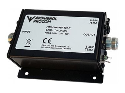 PROCOM PRO-LNA-350-520-N(f) Bandselektiver Verstärker Vorderansicht