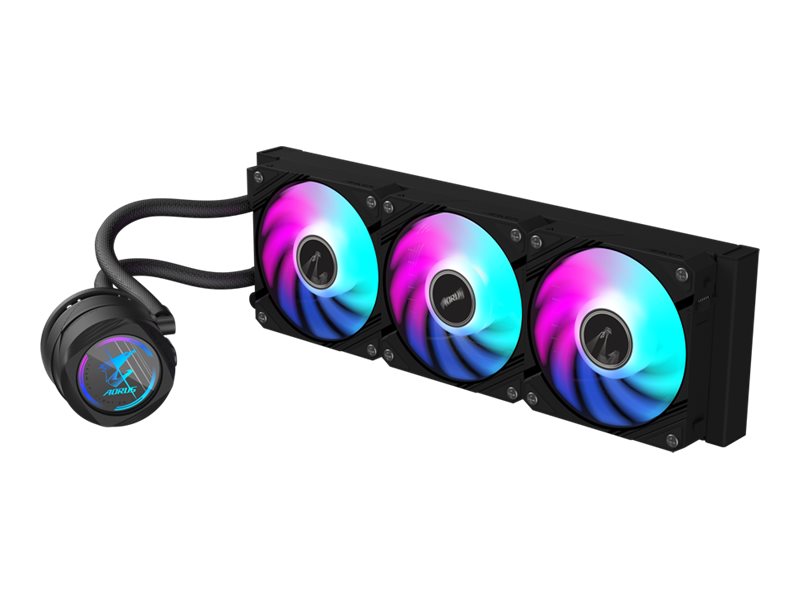 GIGABYTE AORUS WATERFORCE II 360 AIO Liquid CPU Cooler - Vorderansicht