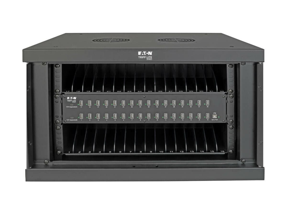 EATON TRIPPLITE Locking Cell Phone Charging Station Vorderansicht