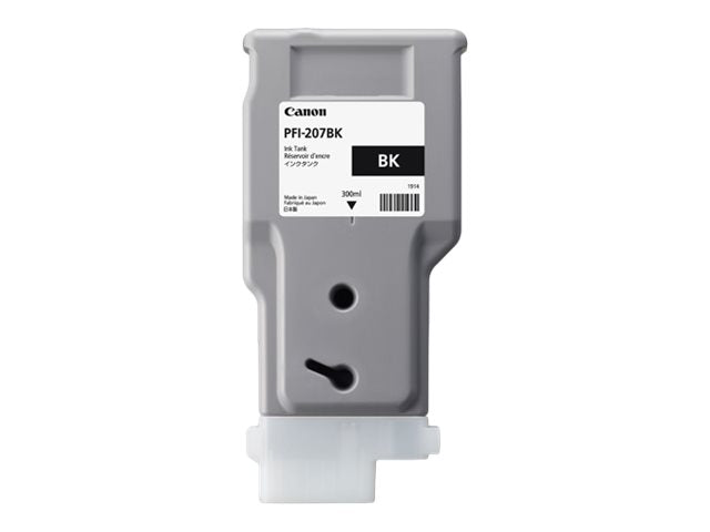 CANON PFI-207BK Tinte schwarz Vorderansicht
