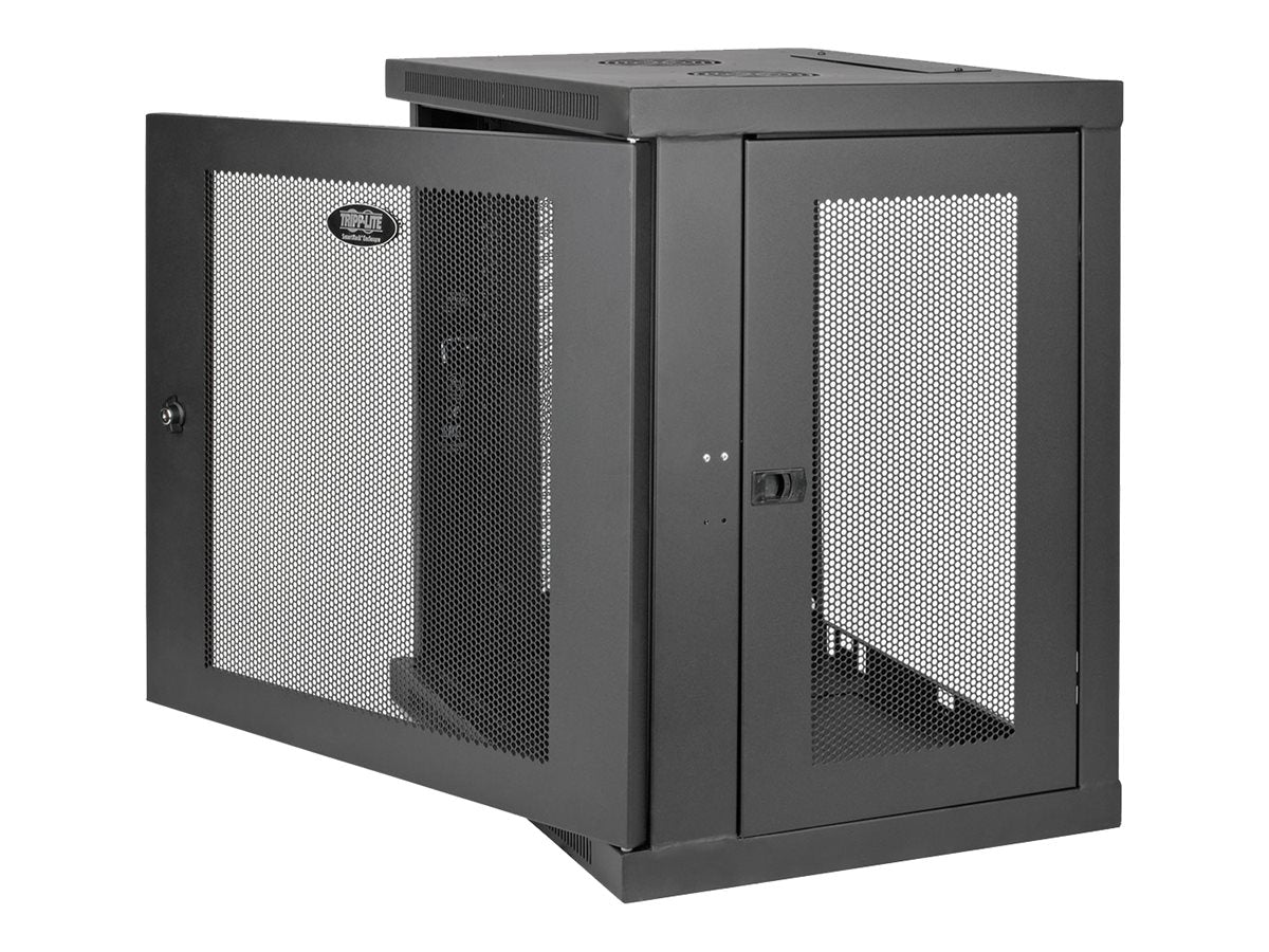 EATON TRIPPLITE 12U Wall Mount Rack Enclosure Server Cabinet w/ Door