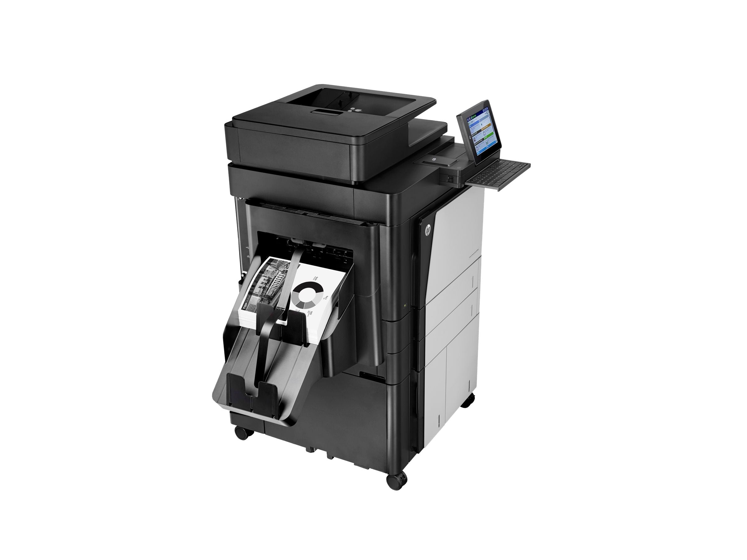 HP LaserJet Enterprise Flow M830z MFP Mono Laser A3 - Vorderansicht