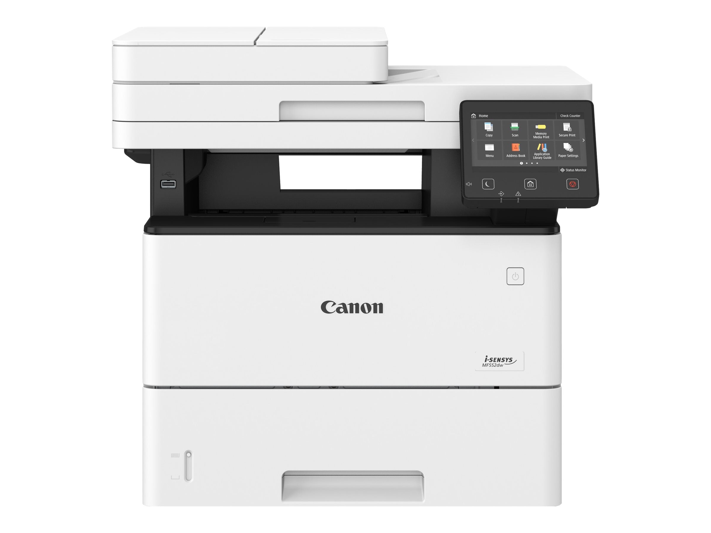 Vorderansicht des CANON i-SENSYS MF552dw Multifunktionsdruckers