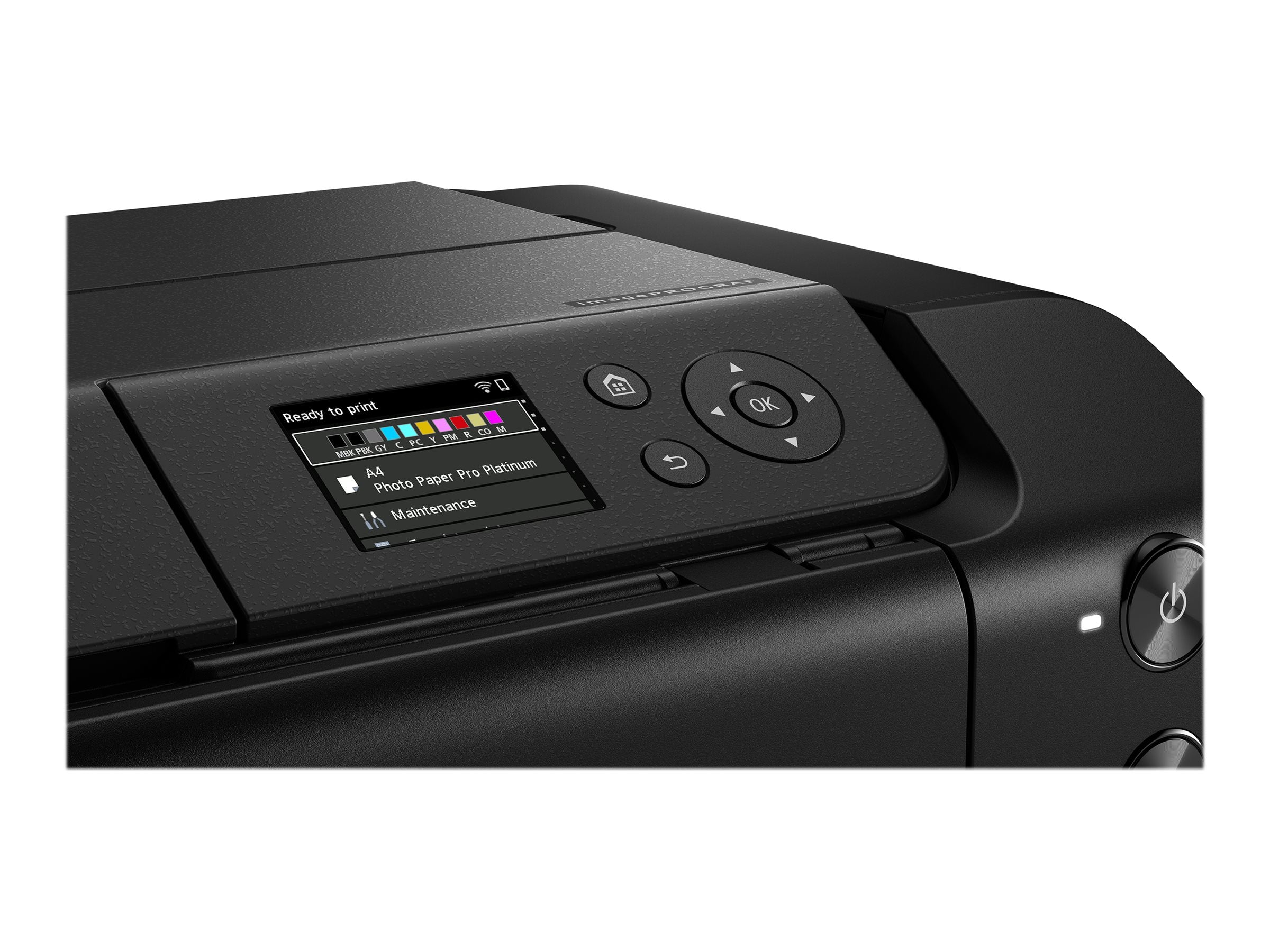 CANON ImagePROGRAF PRO-300 A3 Tintenstrahldrucker Display