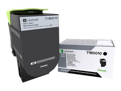 LEXMARK 23k Toner Regular Open Channel Schwarz CRTG CS/CX317 - Vorderansicht