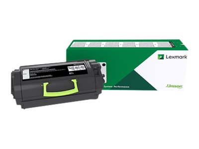 LEXMARK 522HL Toner schwarz hohe Kapazität Vorderansicht