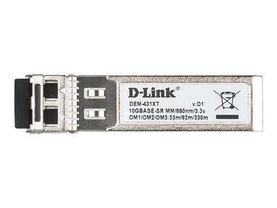 D-LINK DEM-431XT 10GE SFP+ SR Transceiver Verpackung