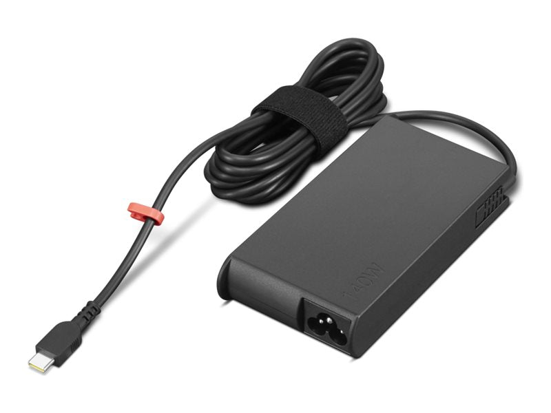 LENOVO ThinkPad Mobile Workstation 140W USB-C GaN Slim AC Adapter - Vorderansicht