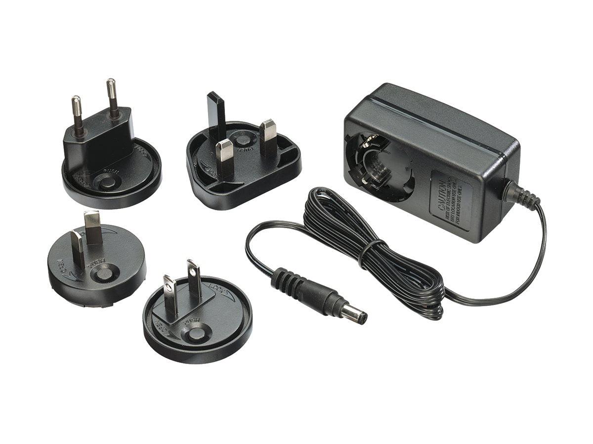 LINDY MC Switching AC Adapter 9VDC2A 5.5/2.5mm Level VI Vorderansicht