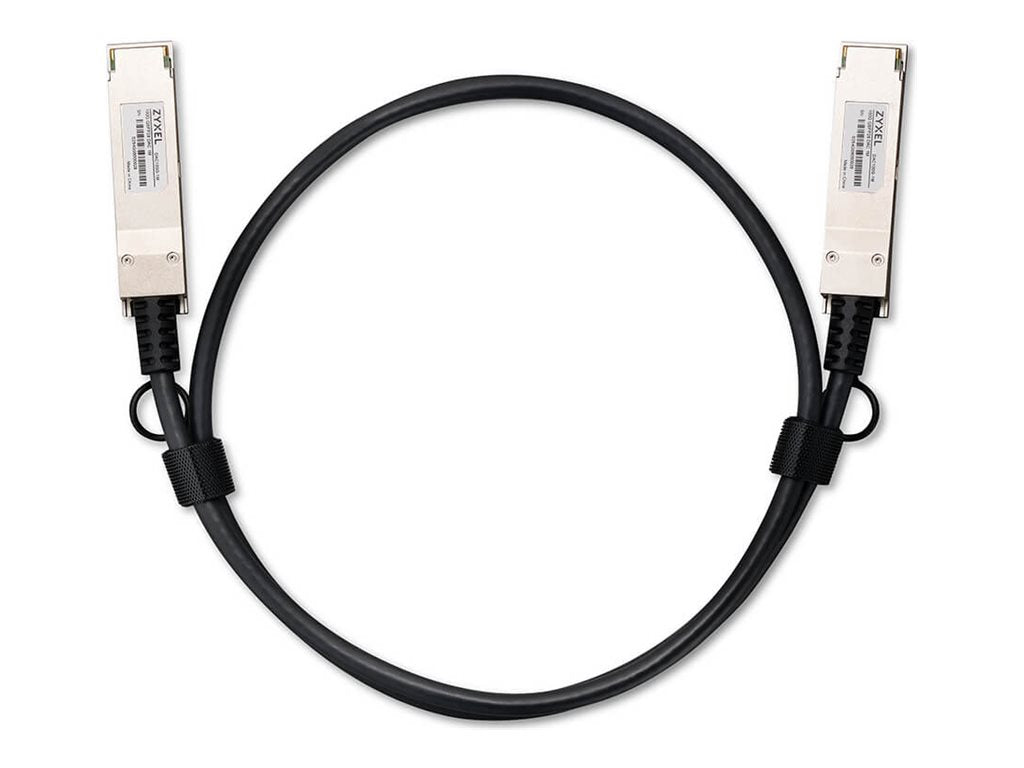 ZYXEL 100G QSFP28 DAC 1M Kabel - Vorderansicht