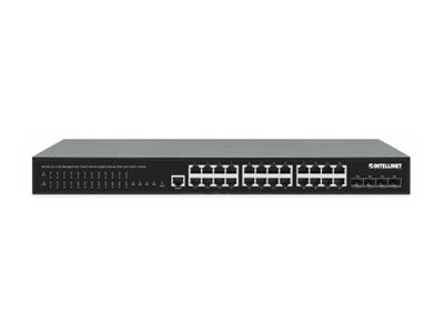 INTELLINET 28-Port Layer 2+/Layer 3 Lite Fully Managed PoE+ Switch - Verpackung