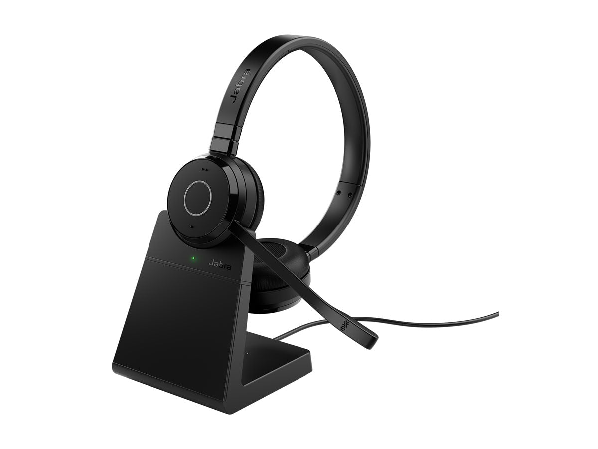 JABRA Evolve 65 TE Headset Link 390 Bluetooth Adapter carry pouch user documents USB-C to USB-A cable