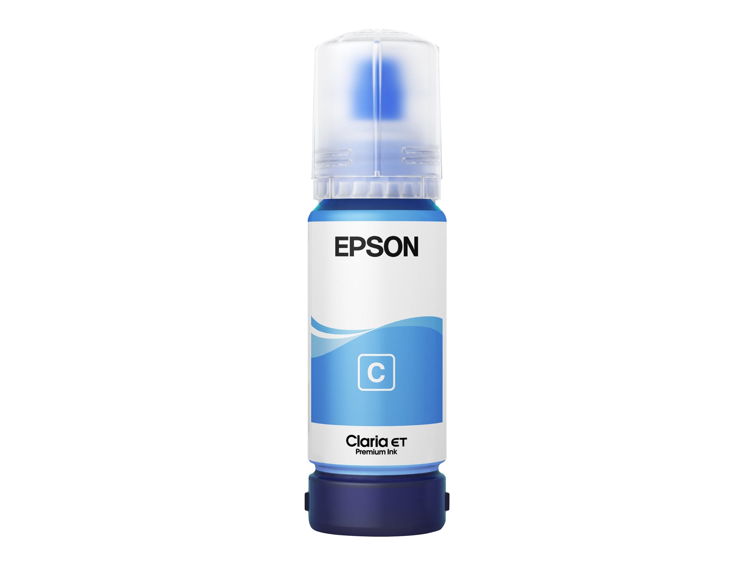 EPSON 1LB 114 EcoTank Cyan Nachfülltinte Vorderansicht