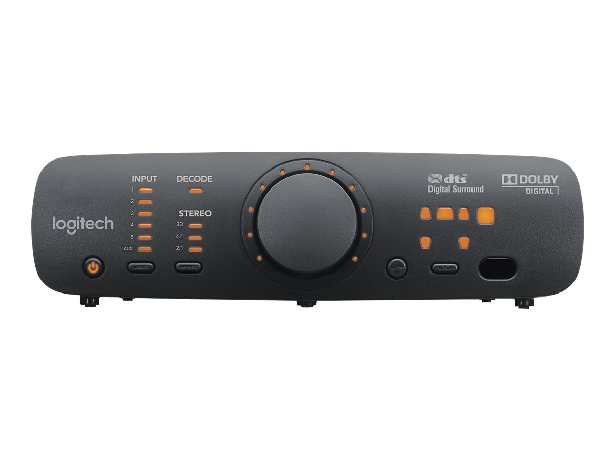 LOGITECH Surround Sound Speakers Z906 Lautsprechersystem Rückansicht