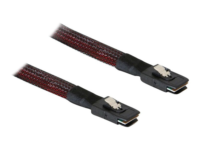 DELOCK Kabel SAS int. 36pin-Mini SAS 36pin 0,5m Vorderansicht