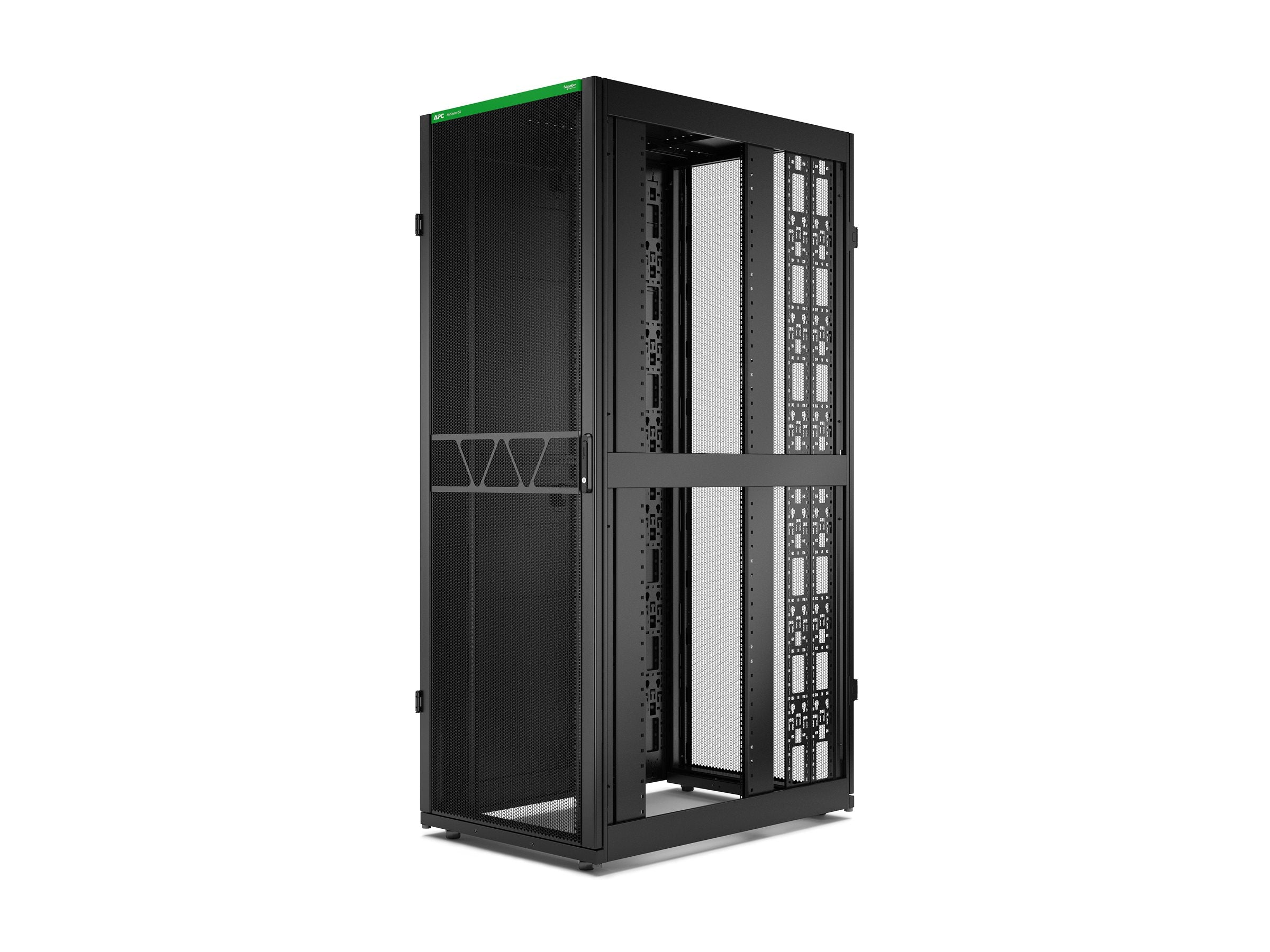 Seitenansicht des APC NetShelter SX Gen 2 Rack cabinets