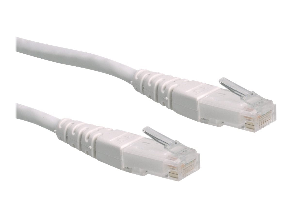 ROLINE Patchkabel Kat.6 Class E UTP weiss 2m - Vorderansicht