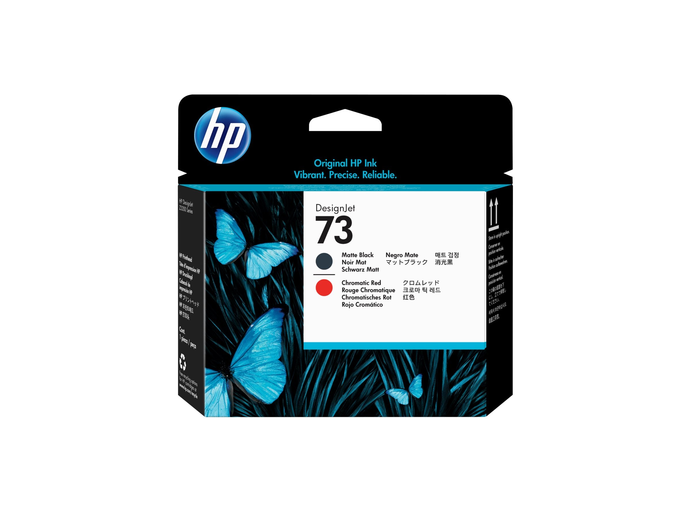 HP 73 Druckkopf CD949A chromatic red matte black Detailansicht