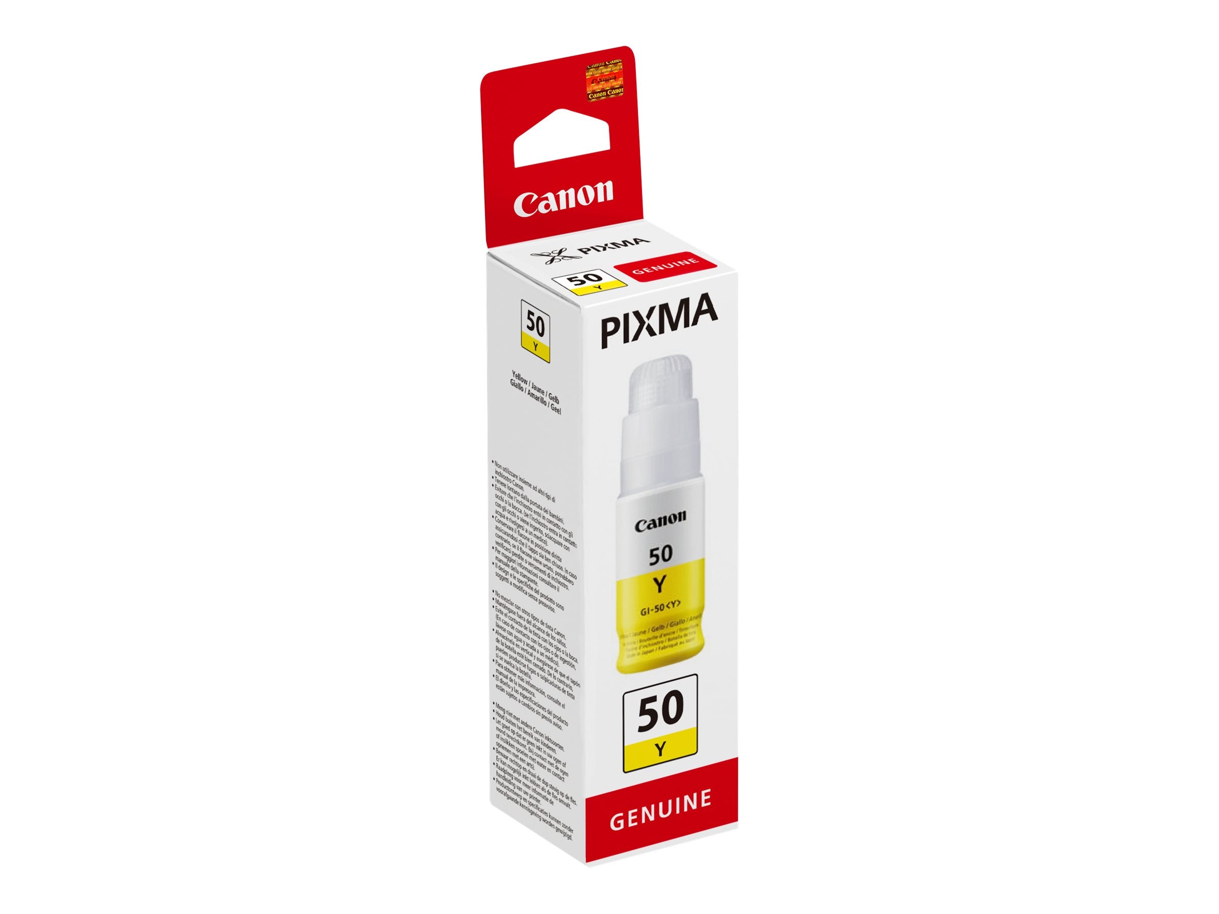 CANON INK GI-50 Y Nachfülltinte Vorderansicht